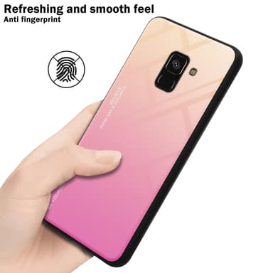 Deksel Samsung Galaxy A8 2018 Case Cover (svart)