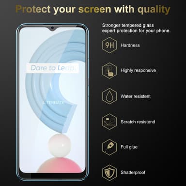 Realme C21 Skjermbeskytter Skärmskydd