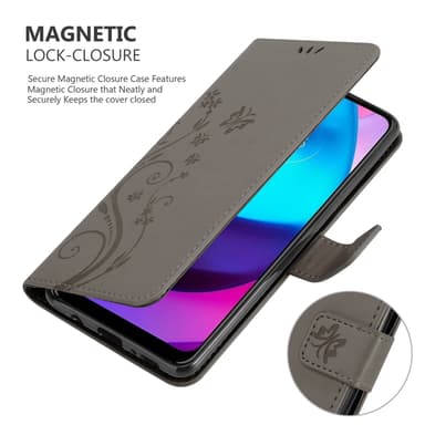 Motorola MOTO E20 / E30 / E40 lommebokdeksel Blomster