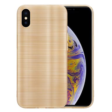 iPhone XS MAX Silikondeksel Beskyttelse (gold)