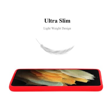 Deksel Samsung Galaxy S22 ULTRA case (rød)