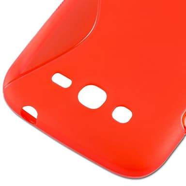 Samsung Galaxy GRAND 3 silikondeksel case (rød)