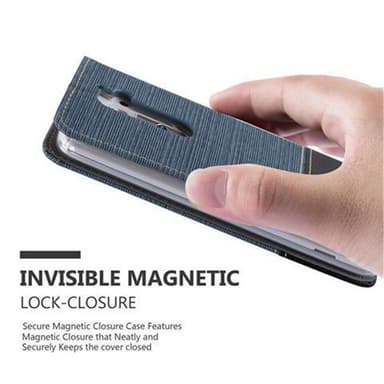 LG G2 lommebokdeksel etui (blå)