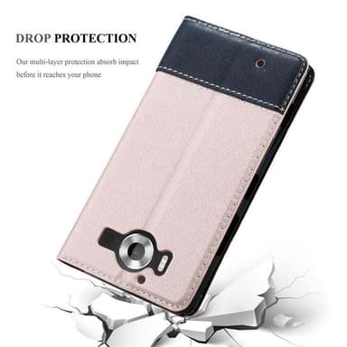 Nokia Lumia 950 Deksel Case Cover (rosa)
