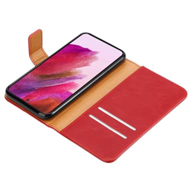 Samsung Galaxy S22 PLUS lommebokdeksel etui (rød)