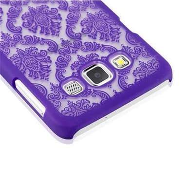 Samsung Galaxy A3 2015 Hardt Deksel Cover (lilla)