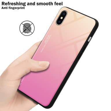 Deksel iPhone XS MAX Case Cover (svart)
