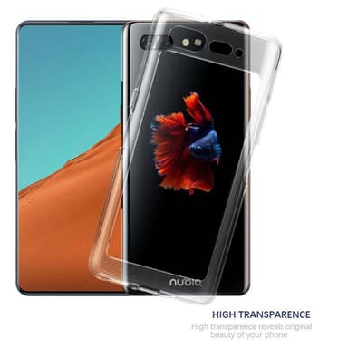 ZTE Nubia X deksel ultra slim (gjennomsiktig)