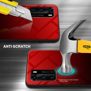 Deksel Huawei P40 Case Cover (svart)