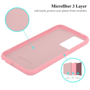 Samsung Galaxy NOTE 20 PLUS silikondeksel case (rosa)