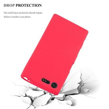 Deksel Sony Xperia X COMPACT case (rød)