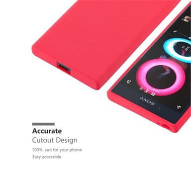 Deksel Sony Xperia X COMPACT case (rød)