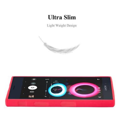 Deksel Sony Xperia X COMPACT case (rød)
