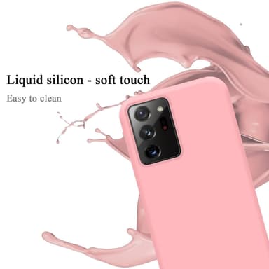 Samsung Galaxy NOTE 20 ULTRA silikondeksel case (rosa)