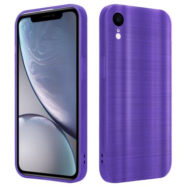iPhone XR Silikondeksel Beskyttelse (lilla)