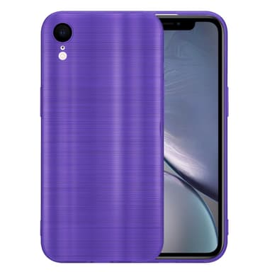 iPhone XR Silikondeksel Beskyttelse (lilla)