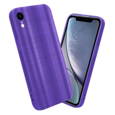 iPhone XR Silikondeksel Beskyttelse (lilla)