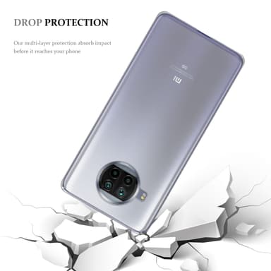 Xiaomi Mi 10T LITE deksel ultra slim (gjennomsiktig)
