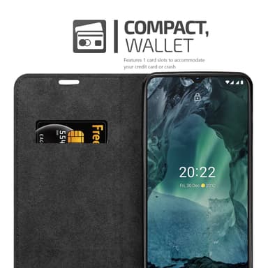 Nokia G11 / G21 lommebokdeksel case (svart)
