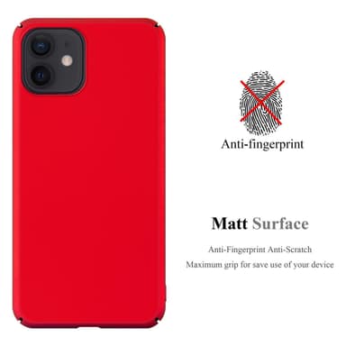 Deksel iPhone 12 MINI Case Cover (rød)