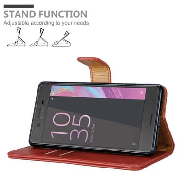 Sony Xperia X lommebokdeksel etui (rød)