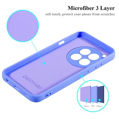 OnePlus 12 silikondeksel case (Lilla)