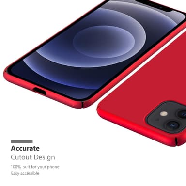 Deksel iPhone 12 MINI Case Cover (rød)