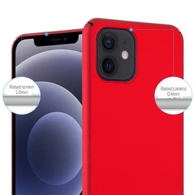 Deksel iPhone 12 MINI Case Cover (rød)