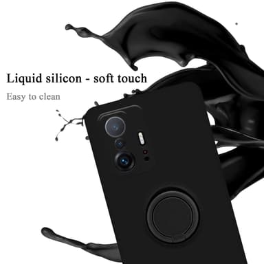 Deksel Xiaomi 11T / 11T PRO Ring Case (svart)