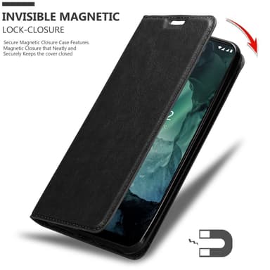 Nokia G11 / G21 lommebokdeksel case (svart)