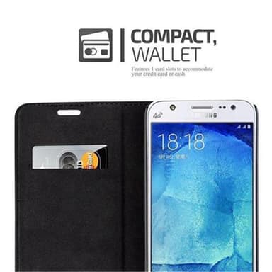 Samsung Galaxy J5 2015 lommebokdeksel case (rød)