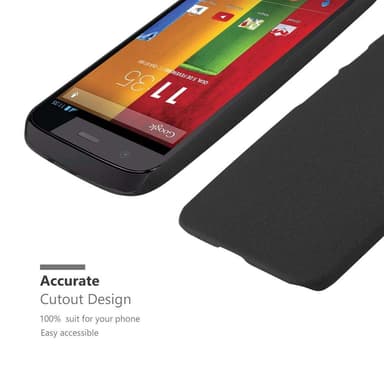 Motorola MOTO Z2 Hardt Deksel Cover (svart)