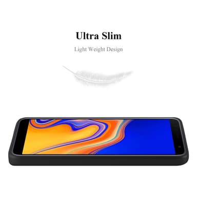 Deksel Samsung Galaxy J4 PLUS Case Cover (svart)