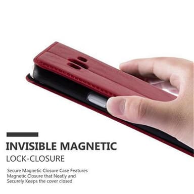 Samsung Galaxy J5 2015 lommebokdeksel case (rød)