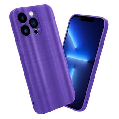 iPhone 13 PRO Silikondeksel Beskyttelse (lilla)