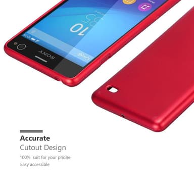 Deksel Sony Xperia C4 Case Cover (rød)