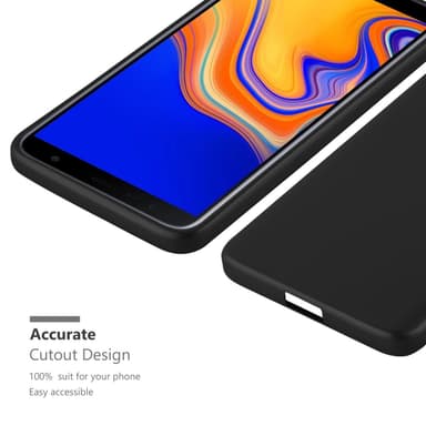 Deksel Samsung Galaxy J4 PLUS Case Cover (svart)