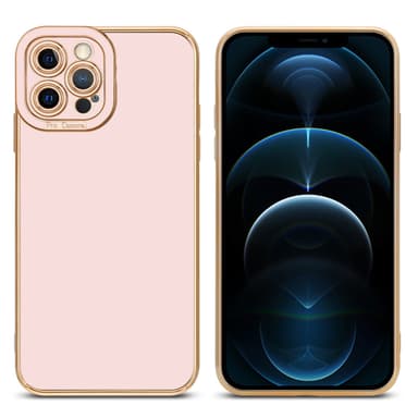 iPhone 12 PRO MAX silikondeksel cover (rosa)