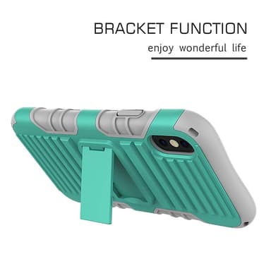 iPhone X / XS Deksel Case Cover (turkis)