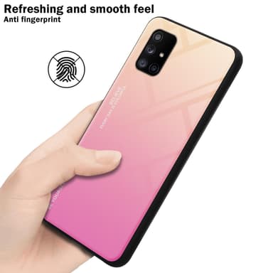 Deksel Samsung Galaxy A71 5G Case Cover (svart)