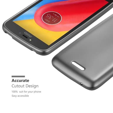 Deksel Motorola MOTO C PLUS Case Cover (grå)