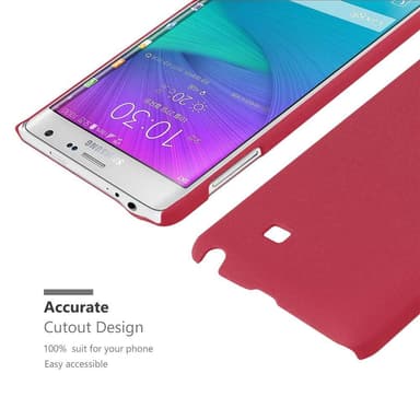 Samsung Galaxy NOTE EDGE Hardt Deksel Cover (rød)