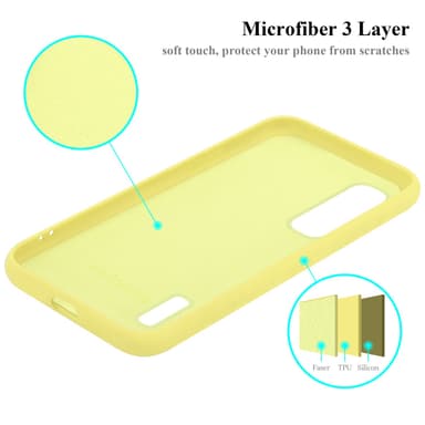 Oppo FIND X2 PRO silikondeksel case (gul)