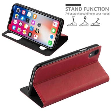 iPhone XR lommebokdeksel cover (rød)