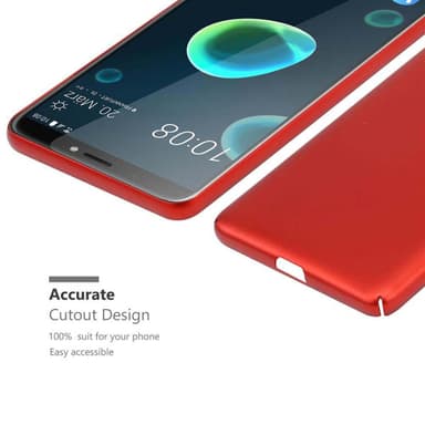 Deksel HTC Desire 12 PLUS Case Cover (rød)