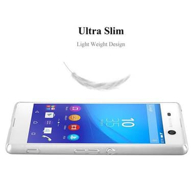 Deksel Sony Xperia M5 Case Cover (sølv)