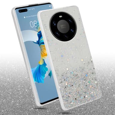 Huawei MATE 40 PRO Silikondeksel Glitter