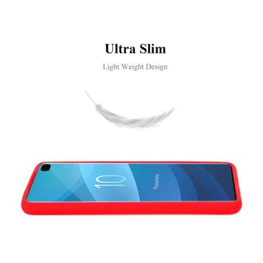 Deksel Samsung Galaxy S10 PLUS case (rød)
