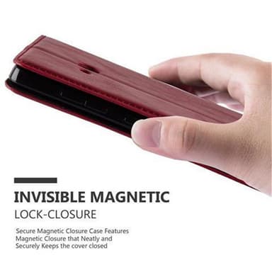 Nokia Lumia 540 lommebokdeksel case (rød)