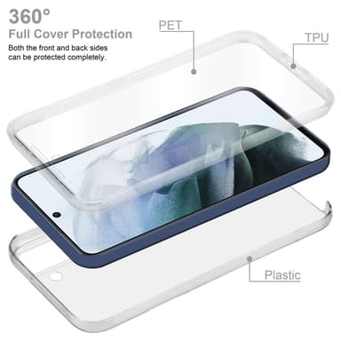 Samsung Galaxy S21 FE Deksel 360 Case Cover